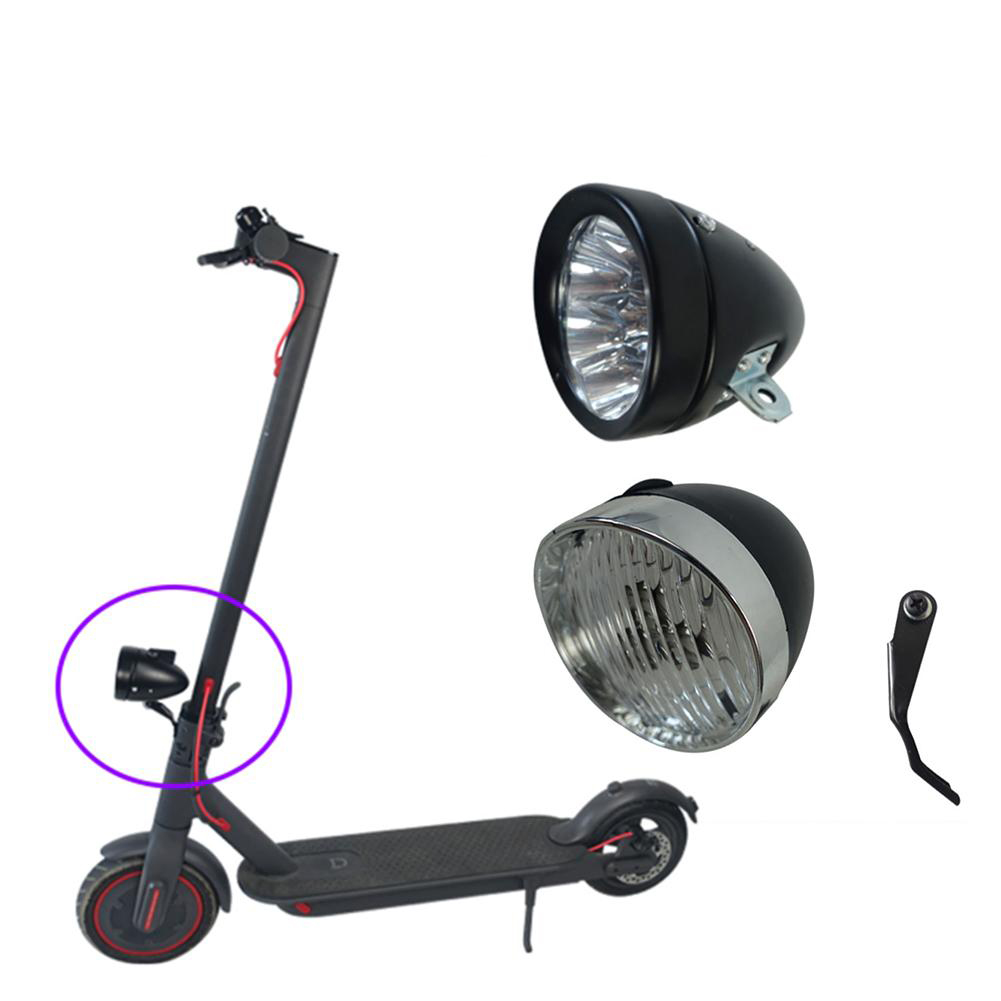 

BIKIGHT 3LED Headlights Electric Scooter Spotlight Scooter Accessories For Xiaomi M365 Electric Scooter Ninebot Es1 Es2