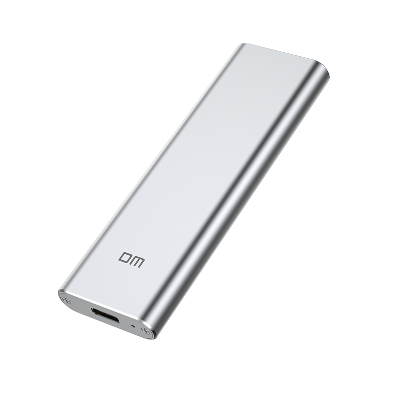

DM M.2 NGFF SATA SSD External Hard Drive Enclosure Hard Disk Type C USB 3.1 Solid State Drive Box 2230/2242/2260/2280 SS