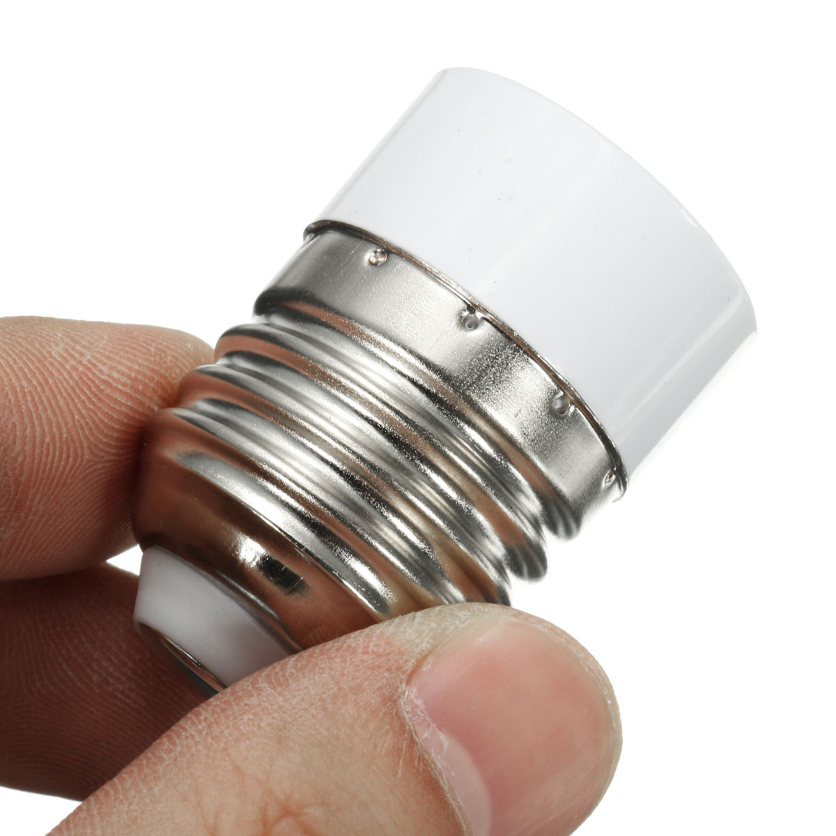 Find  E27 to E14 Base LED Light Lamp Bulb Adapter Adaptor Converter Screw Socket Fit for Sale on Gipsybee.com with cryptocurrencies