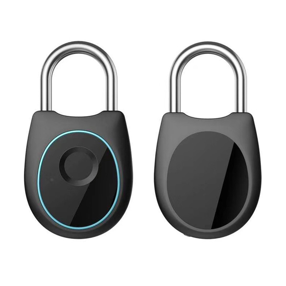 Bakeey Smart Fingerprint Door Lock Padlock USB Charging Waterproof Keyless Anti Theft Travel Luggage Drawer Safety Lock 17