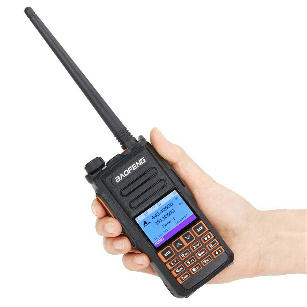 

BAOFENG DM-X GPS Walkie Talkie Двойной Стандарты 2-уровневый Двойной временной слот DMR Аналоговый 2-полосный Радио