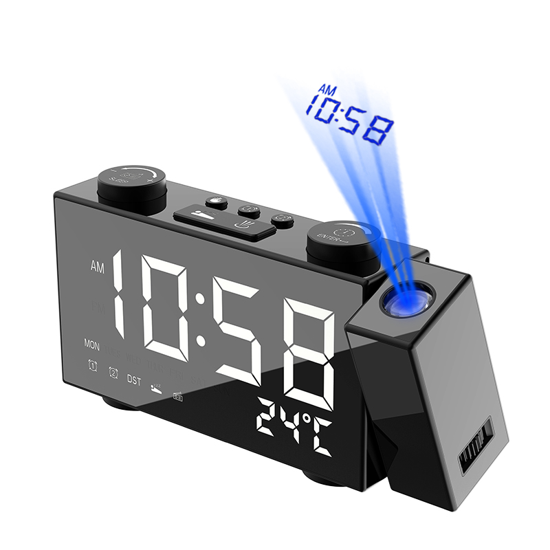 H8 Projection Clock Creative Alarm ...