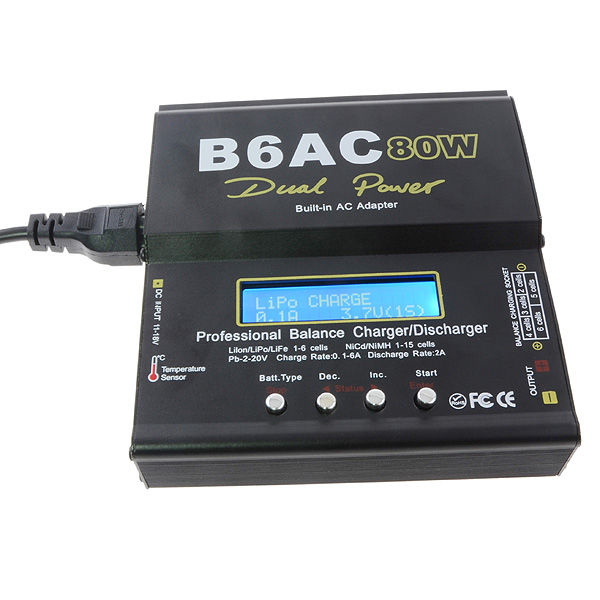 

Модифицированный B6AC 80W Многофункциональный зарядный заряжатель Smart Balance
