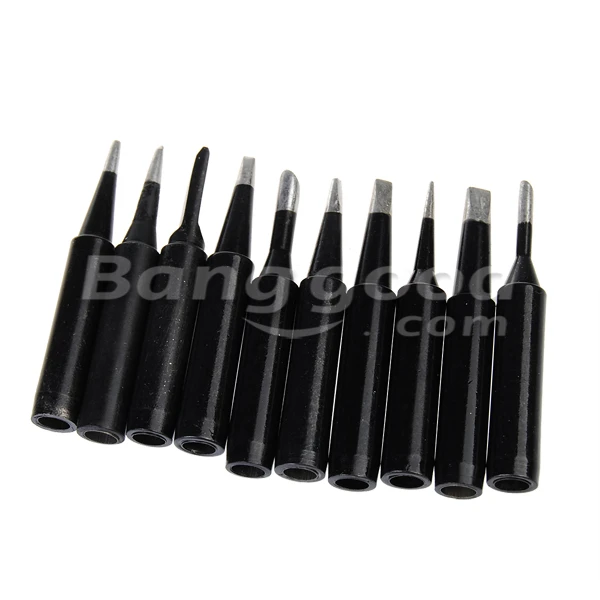 10pcs 900M-T Series Solder Iron Tips for Electronic Soldering Iron