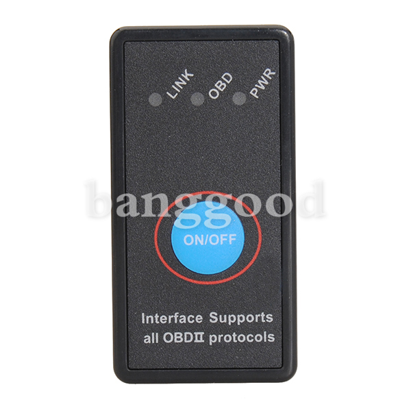 Car ELM327 M1 OBDII Diagnostic Scanner Tool with Bluetooth Function