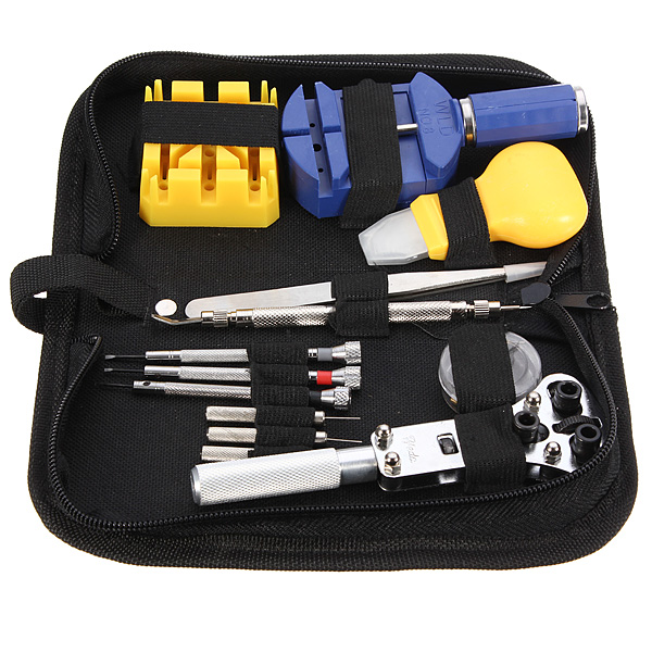 

Watch Repair Tool Kit Set Case Opener Link Spring Bar Tweezer