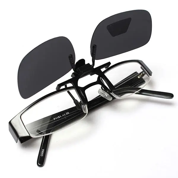 Polarized  Clip On Sunglasses Glasses Lens