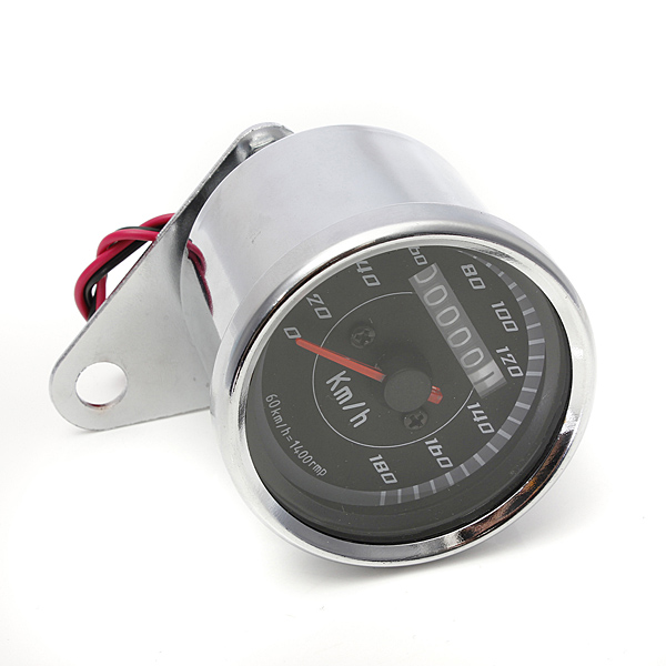 Universal LED tachymètre moto+odomètre indicateur de vitesse