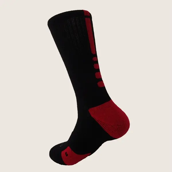 Mens Middle Tube Professional Quick-dry Basketball Sports Socks