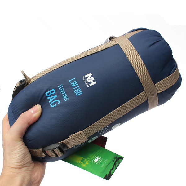 Naturehike NH15S003-D Outdoor Camping Sleeping Bag Ultralight Envelope Bag For Travel Hiking 1.9x0.75m