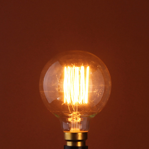 

Incandescent Bulbs B22 40W 110/220V G80 Globe Retro Edison Light Bulb