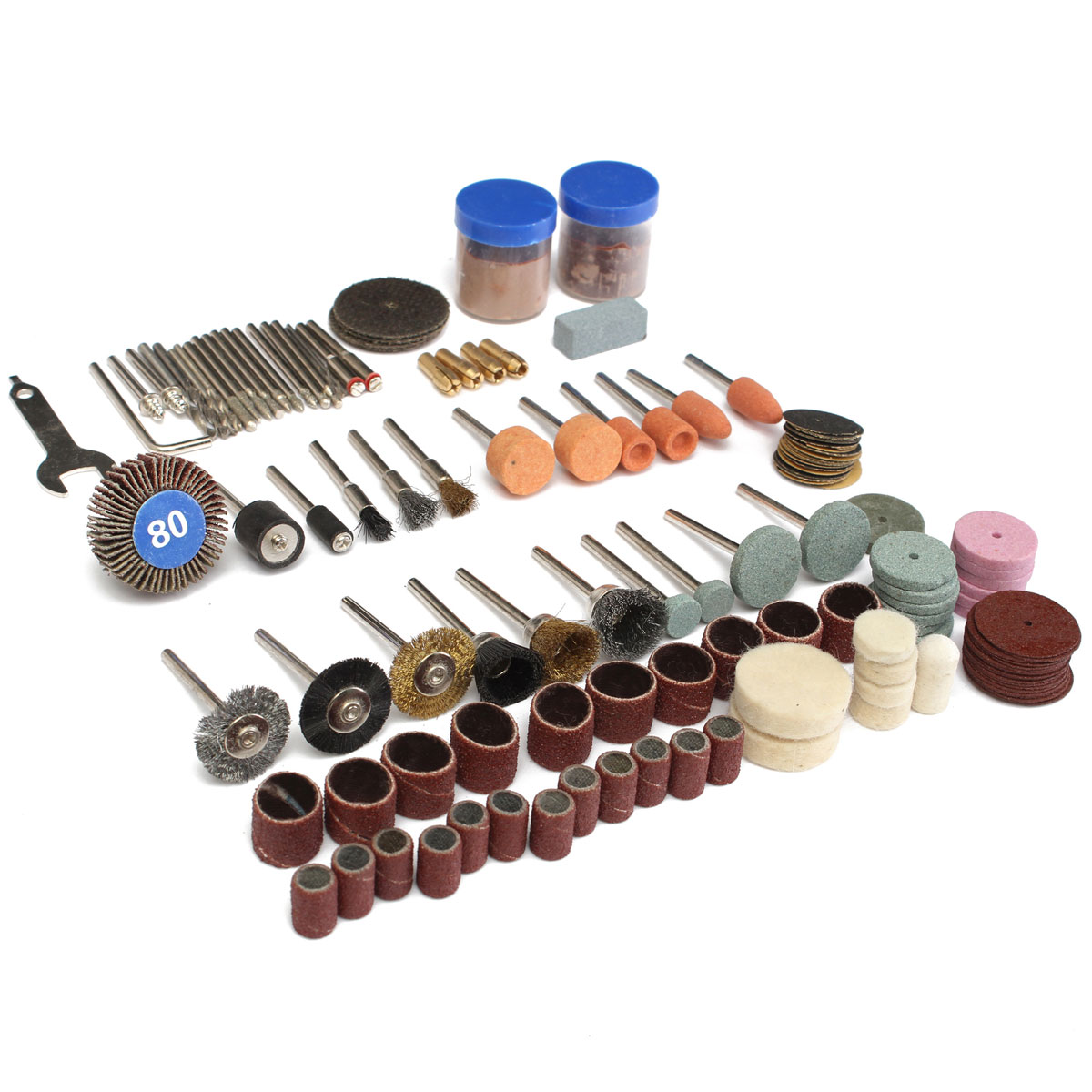 

136pcs Rotary Tool Accessories Bit Set Polishing Kits Polishing Wheel For Dremel