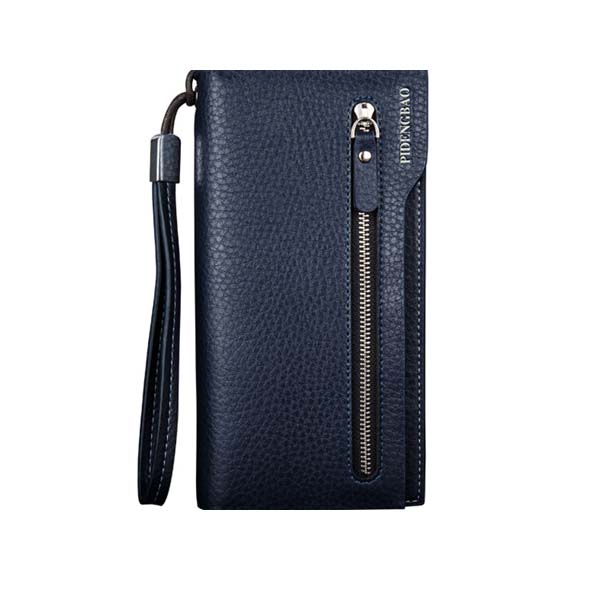 

PIDENGBAO Brand PU Leather Long Wallet Purse Handbag Card Holder with Zipper