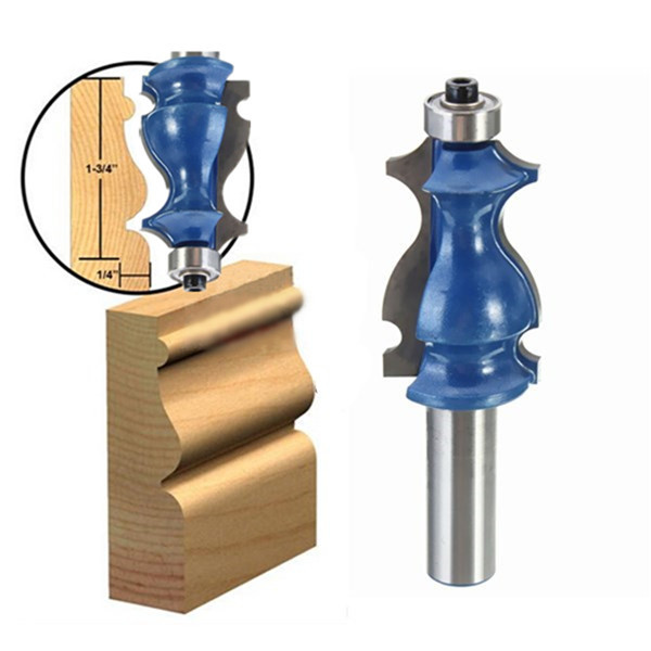 

1/2 Inch Round Shank Carbide Router Bit Milling Cutter Engraving Tool