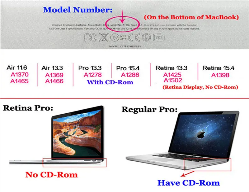 Cut Logo Frosted Surface Matte Hard Cover Laptop Protective Shell Case For Apple MacBook Air 11.6 Inch