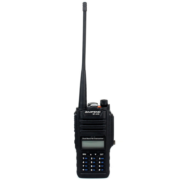 

Baofeng BF-A58 UHF VHF 5W Two Way Radio Walkie Talkie 128CH Dual Band Waterproof Dustproof