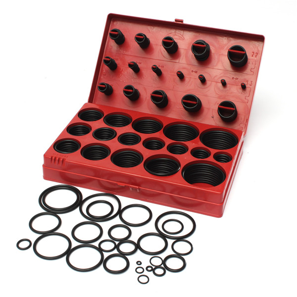

419 Pieces Rubber O Ring Seal Plumbing Garage Assortment Set With Case