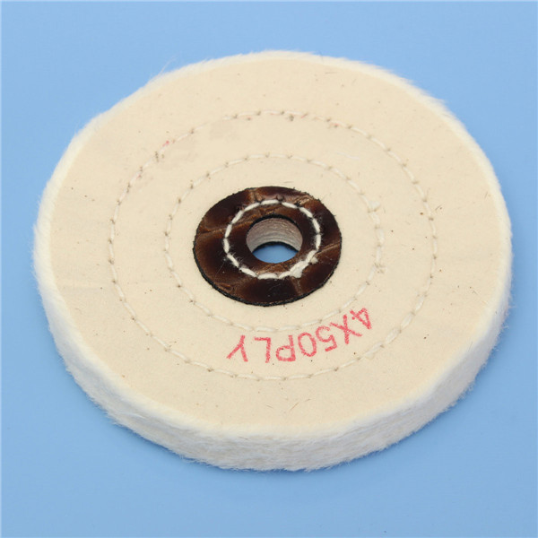 

4 дюймов Круглый полировальный круг из фетровой шерсти 1/2 дюйма для полировки буфера для оправки