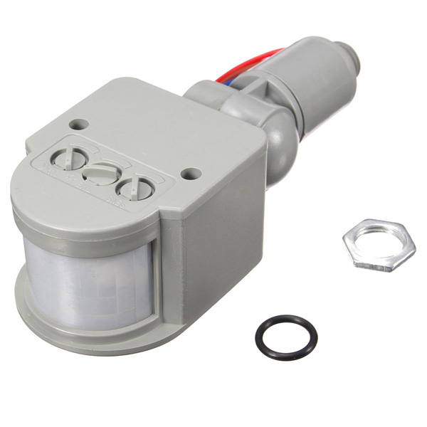 

LED 110V-240V Infrared PIR Motion Sensor Detector Wall Light Switch 140Degree 12M