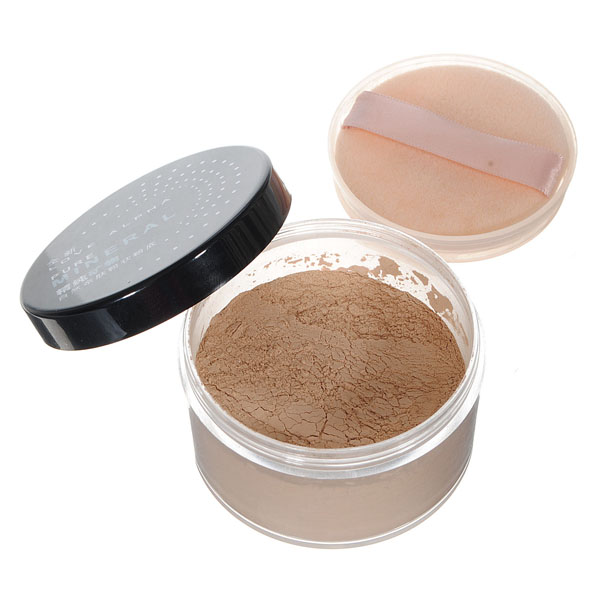 

Makeup Cosmetic Mineral Face Skin Loose Powder Foundation
