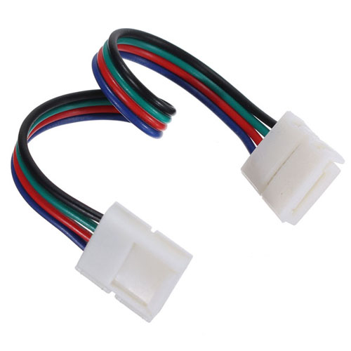 

Led-to-led Connector 4-Pin Wire for 10mm Width RGB 5050 Strip