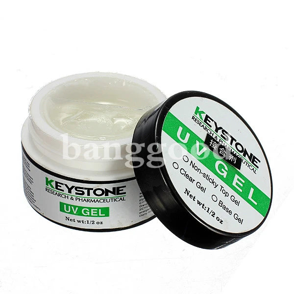 Keystone Nail Art Clear UV Primmer Base Coat Gel Foundation