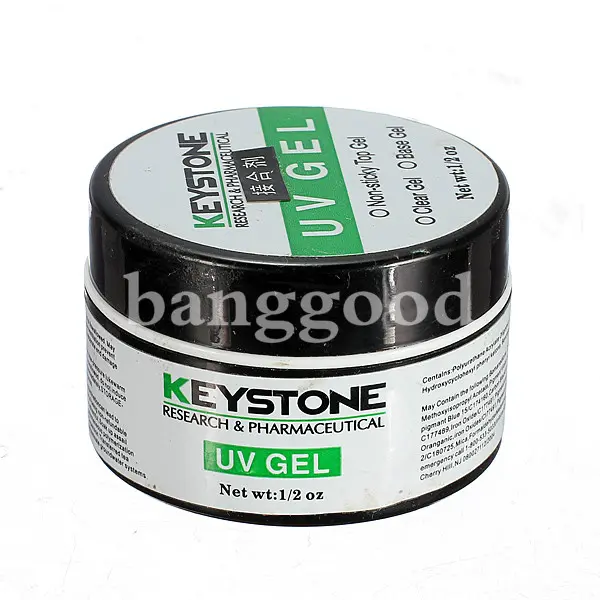 Keystone Nail Art Clear UV Primmer Base Coat Gel Foundation