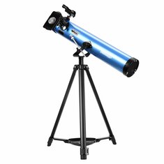 [EU Direct] AOMEKIE Telescopi riflettori per principianti in astronomia adulti 76mm/700mm con adattatore per telefono, controller Bluetooth, treppiede, cercatore e filtro lunare A02018