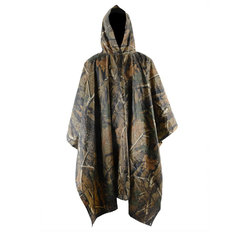 Outdooors Camping camouflage pluie manteau imperméable jungle poncho pour la chasse