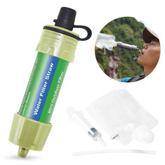 IPREE ABS 5000L Φίλτρο νερού Καλαμάκι Εξωτερική φορητή συσκευή καθαρισμού διήθησης νερού για εργαλείο επιβίωσης κάμπινγκ έκτακτης ανάγκης