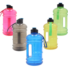 PRee® Botol Air Besar 2.2L BPA Gratis Olahraga Gym Latihan Minum Tutup Ketel