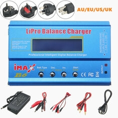 iMAX B6 80W 6A Lipo Batterie-Balance-Ladegerät mit Netzteiladapter