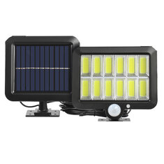 108 COB Solarleuchte im Freien LED Solarbetriebene wasserdichte Straßensicherheitslampe für Gartengarage