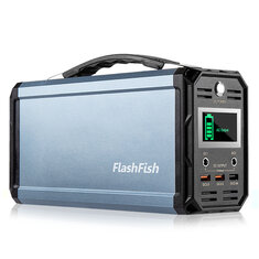 [USA Direct] Flashfish G300 Générateur Solaire 300W 222Wh Station d'Alimentation Portable 60000mAh Batterie Rechargeable pour Camping Extérieur Maison