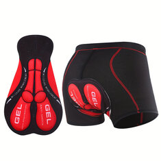 Men's Cycling Pant 3D Gel Breathable Shockproof Elastic Sweat-absorbent Sport Shorts Underpants for Bicycle