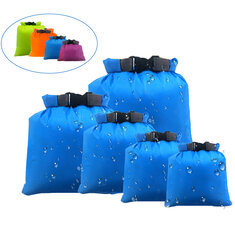 5PCS Waterproof Drifting Storage Bag Multi-Function Upstream Waterproof Bag Kayak Drying Bag 1.5/2.5/3.5/4.5/6L