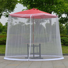 Açık Şemsiye Masa Ekran Muhafaza Cibinlik Veranda Piknik Net Kapak Güneşlik Anti-sivrisinek Ağları