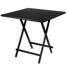 Mesa plegable portátil cuadrada de 60/70/80 CM al aire libre cámping escritorio de picnic muebles de cocina mesa de comedor plegable