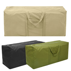 Capa impermeável para móveis de jardim ao ar livre, protetor contra poeira e chuva, bolsa de armazenamento para almofadas.
