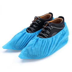 SGODDE 100 Adet / grup Tek Kullanımlık Galoş Ayakkabı Bakım Kitleri Plastik Yağmur Su Geçirmez Ayakkabı 34-46 Yard Için Boot Kapakları Kapakları