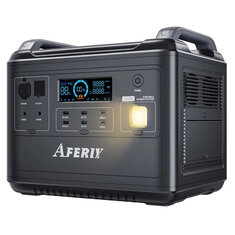 [US Direct] Aferiy 2001A 2000W 1997Wh LiFePO4 Draagbare Power Station 624000mAh UPS Zuivere Sinus Golf 16 Uitgangspoorten Camping RV Thuis Nood Draagbare Zonnestroomgenerator Ondersteuning in Zonnepanelen