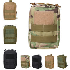 Katonai taktikai kamuflázs öv táska telefonhoz Molle Pouch Camping Waist Pocket Bag Phone Case Pocket vadászatra