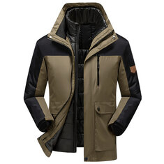 Мужские куртки для кемпинга и походов UNCO&BOROR, водонепроницаемые, ветрозащитные, с тремя мягкими слоями, обеспечивающие тепло и защиту от ветра.