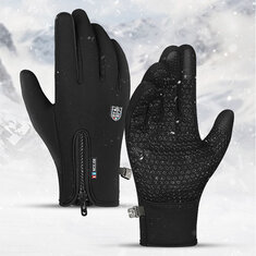 TENGOO Winter Warm Gloves Touch Screen Thickened Antislip Waterproof Anti Cold Outdoor Riding Riding Ski Climbing Gloves for Adult