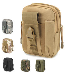 Borsa tattica EDC per la cintura da 5,5 pollici per uomini con supporto per cellulare, portafoglio e borsa per sport, campeggio ed escursioni.