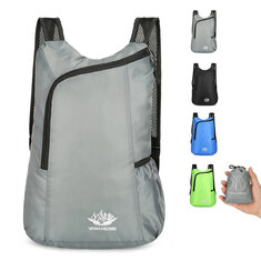 Bolsa plegable ligera y resistente al agua para viajes al aire libre, mochila deportiva de gran capacidad