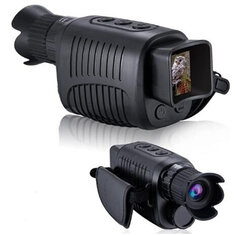 Dispositif de vision nocturne monoculaire HD 1280X720 avec zoom numérique 4x, télescope de chasse pour une utilisation en extérieur jour et nuit avec vision nocturne complète à une distance de 300 mètres.