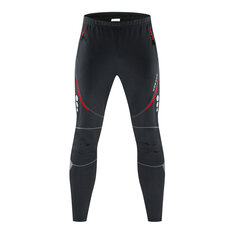 Pantalones largos reflectantes, impermeables, a prueba de viento y cálidos de invierno para hombre de WOSAWE para ciclismo, esquí y montañismo al aire libre.