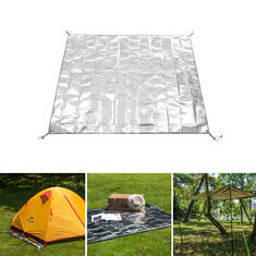 Naturehike 125/160 / 180x200cm multifunkciós piknik szőnyeg 3 rétegű vízálló alumínium fólia szőnyeg napernyő