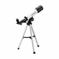 [EU Bezpośrednio] Lornetka Astronomiczna AOMEKIE dla dzieci 50/360mm Lornetka dla początkujących w astronomii z pokrowcem i statywem,lupą do odbicia obrazu,teleskop refraktorowy AO2008